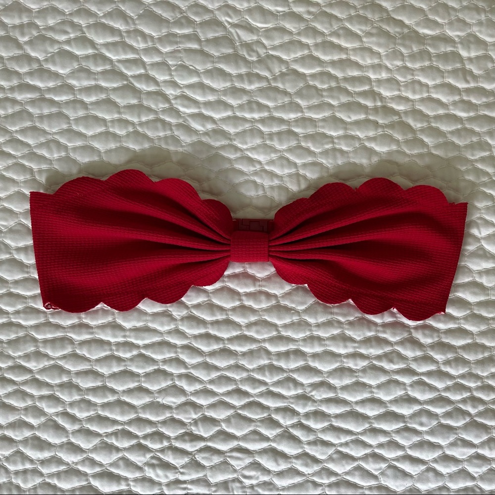 Marysia Antibes Bikini Top in Cherry Red